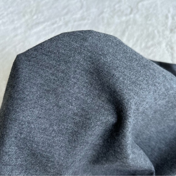 Akris Punto Wool Gray Relaxed Half-Zip Collar Long Sleeve Sweater S (4) - Picture 10 of 15